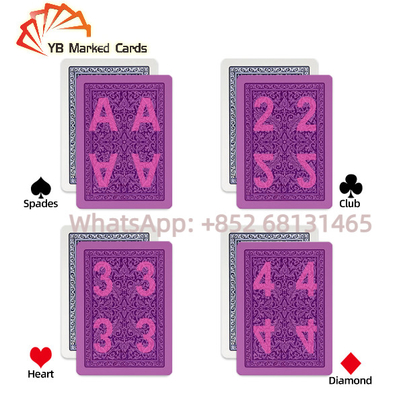 Играя в азартные игры пластмасса игральных карт штрихкода невидимая для блока развертки покера