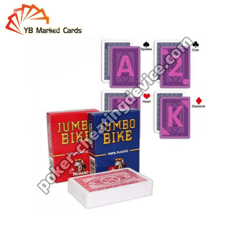 Modiano Juice Jumbo Bike Игровые карты, маркированные для игровых карт Очки