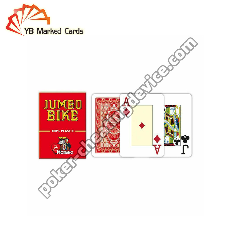 Modiano Juice Jumbo Bike Игровые карты, маркированные для игровых карт Очки