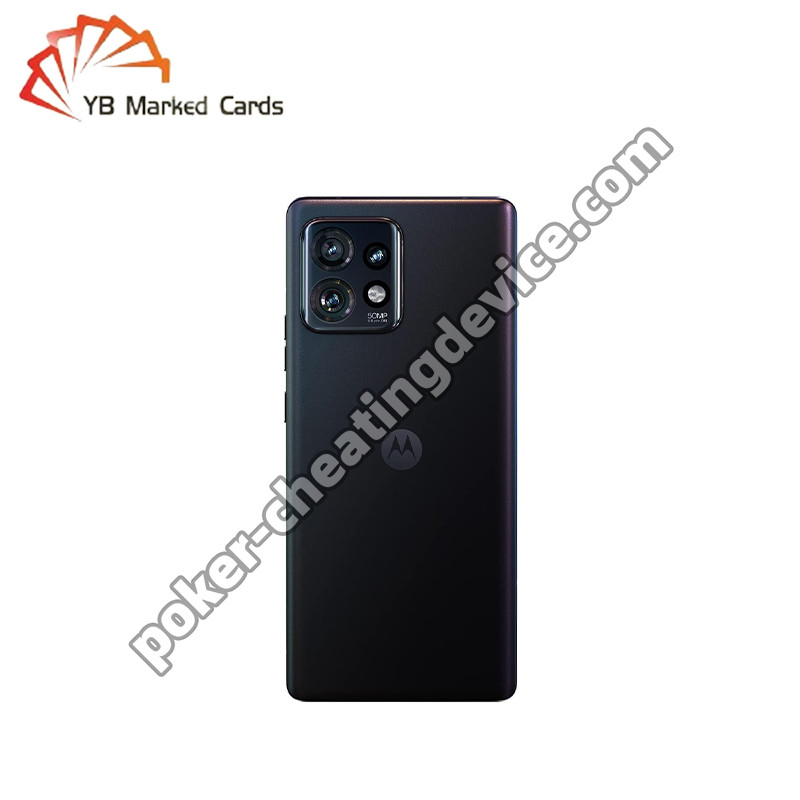 CVK 400 Motorola Edge+ Телефонный покерный анализатор для игровых карт с маркированным штрих-кодом
