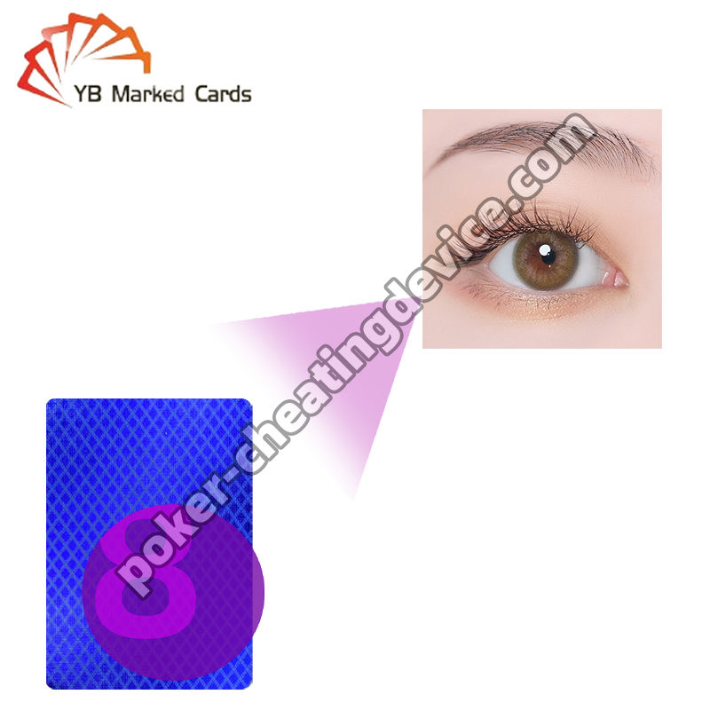 Усовершенствованные инфракрасные контактные линзы с содержанием воды ≥ 50% и диаметром зрачка 4-12 мм для покерных трюков