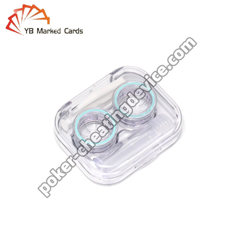 Контактные линзы для игральных карт, видимых в рентгеновском излучении, для карт, помеченных невидимыми чернилами