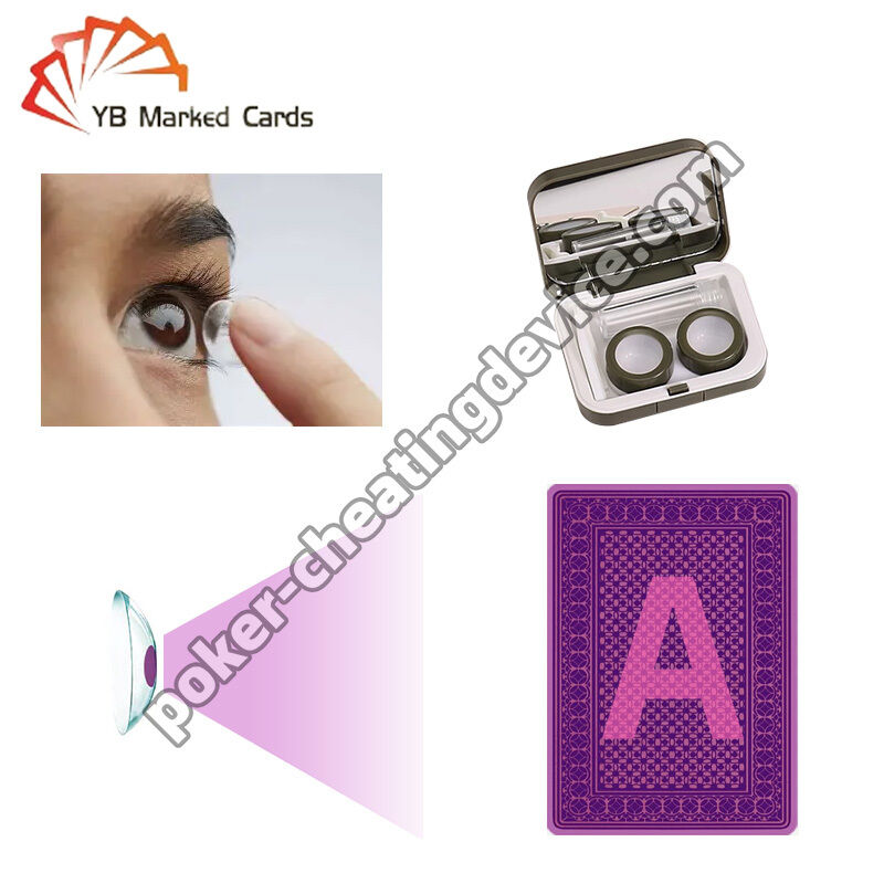 Инфракрасные контактные линзы для игральных карт с невидимыми чернилами – Стратегическое преимущество в покере