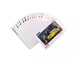 Игральные карты прибора покера пробела палубы обжуливая изготовленные на заказ напечатанные 57*87mm