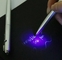 Пластиковые ручки отметки волшебства чернил ультрафиолетового света ручки шпиона ультрафиолетов для секретного