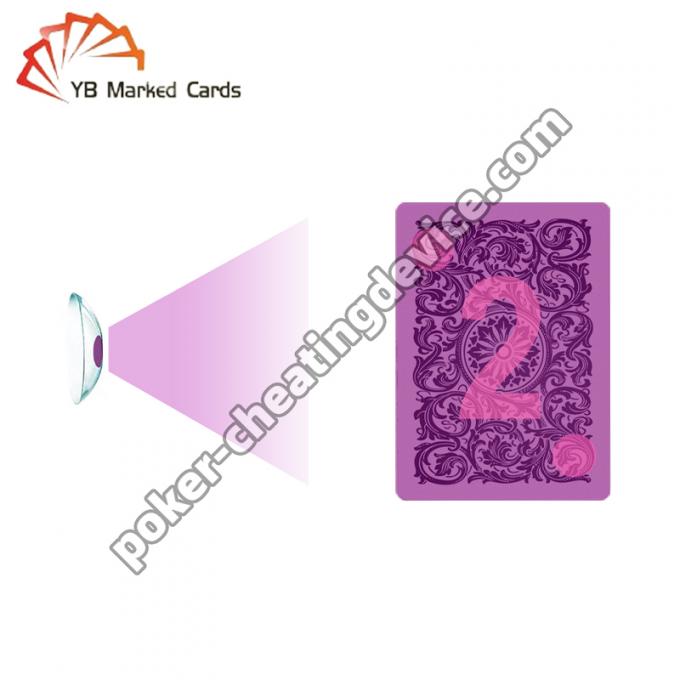 Marking Cards Contact Lenses – See Invisible Infrared Marks