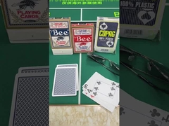 Контактные линзы с ультрафиолетовой точкой 6 мм. Невидимые чернила. Маркированные карты 4 мм.