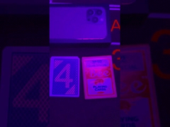 Копаг 1546 100% пластиковый профессиональный инфракрасный чит-карты Синий / Красный палуба набор