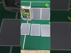 Копаг 1546 100% пластиковый профессиональный инфракрасный чит-карты Синий / Красный палуба набор