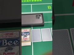 Копаг 1546 100% пластиковый профессиональный инфракрасный чит-карты Синий / Красный палуба набор