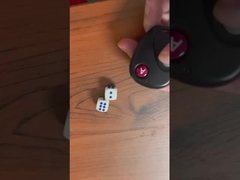 Непрозрачные акриловые кости Мошенническое устройство дистанционного управления Электронные магические кости