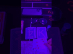 Контактные линзы с ультрафиолетовой точкой 6 мм. Невидимые чернила. Маркированные карты 4 мм.