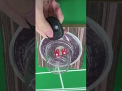 Непрозрачные акриловые кости Мошенническое устройство дистанционного управления Электронные магические кости