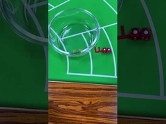 Скрываемые кодовые кости Мошенническое устройство Казино Мини 6-сторонние кости