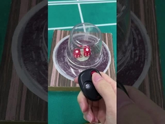 Пластиковая кубка с костиками Казино Черная кубка с костиками с дистанционным управлением