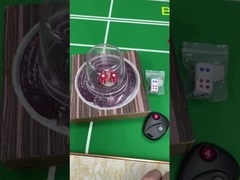 Чёрные кости Мошенническое устройство Автоматическая электронная пластиковая кубка для игр в кости