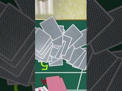 Просмотр профессиональных покерных очков для демонстрации секретных помеченных покерных карт