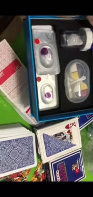 игральные карты Polymacon 14.5mm контактных линзов голубого глаза 11mm x Рэй