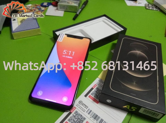 Анализатор карты покера галактики Samsung оборудования черного покера обжуливая с Bluetooth