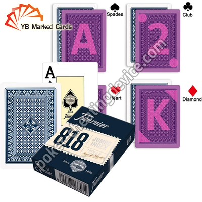 Фурнье 818 сок маркированные игровые карты для казино обмана