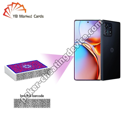 CVK 400 Motorola Edge+ Телефонный покерный анализатор для игровых карт с маркированным штрих-кодом