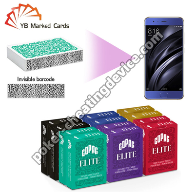 Copag Elite Barcode Poker Cards Jumbo Index Value 12 Pack Невидимый штрих-код Маркировка