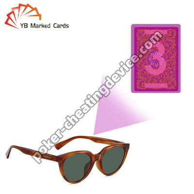 Очки с маркированными картами покера