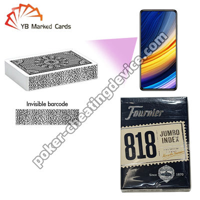 Меченые покерные карты Fournier 818 для анализатора мошенничества в покере
