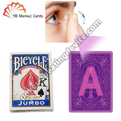 Bicycle Marked Poker Playing Cards - Invisible Infrared Marked Deck for Poker