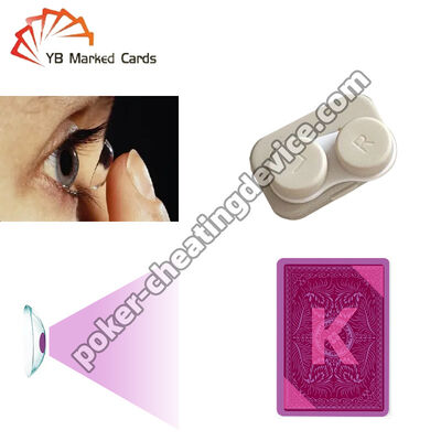 Маркированные карты Контактные линзы для карты с маркировкой невидимым чернилом