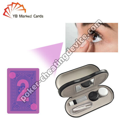Невидимые контактные линзы для просмотра игральных карт – Получите преимущество в покере