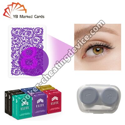 Маркированные карты Контактные линзы для карты с маркировкой невидимым чернилом