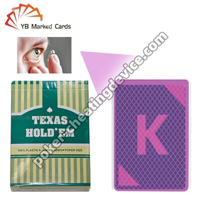 Карты для покера Texas Hold'em, помеченные инфракрасным излучением, для мошенничества