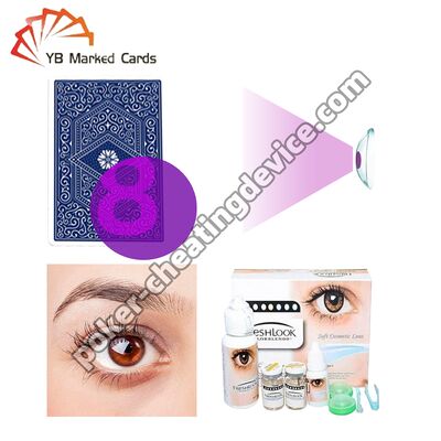 Профессиональные инфракрасные контактные линзы для чтения инфракрасных игровых карт для обмана Омахи