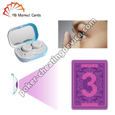 Продвинутые контактные линзы для обмана для светящихся меченых карт